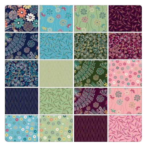 Majestic Garden Fat Quarter Bundle, 20pc