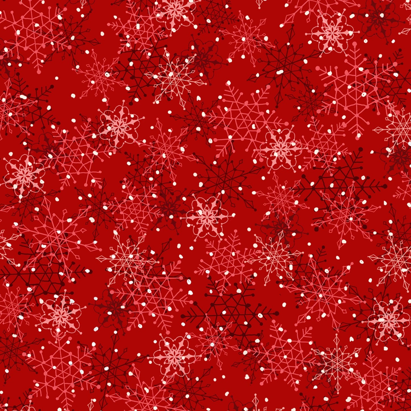 Winter Song - Layered Snowflakes - WISO6233-R