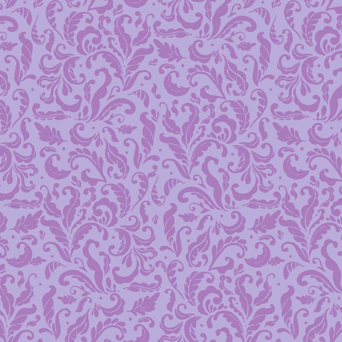 Chateau En Fleur - Light Purple Tonal Scroll - Y4979-26-CW