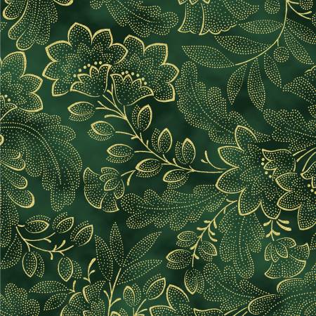 Crown & Vine - Hunter/Gold - Y7818H-60G