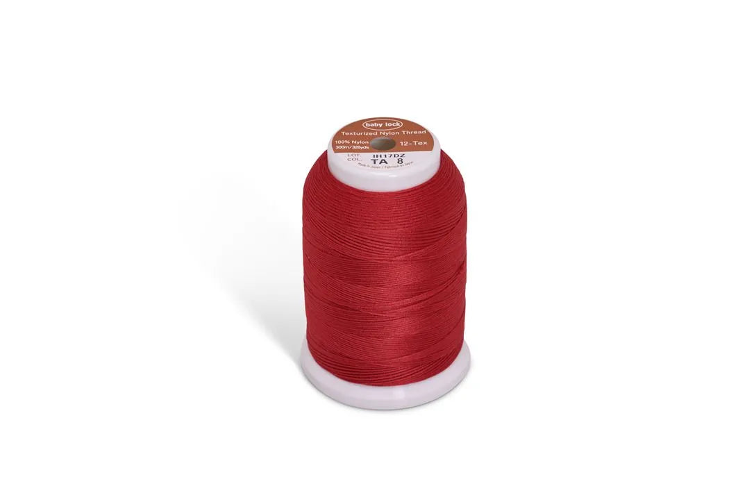 Textured Nylon Thread 300m - Red TA8