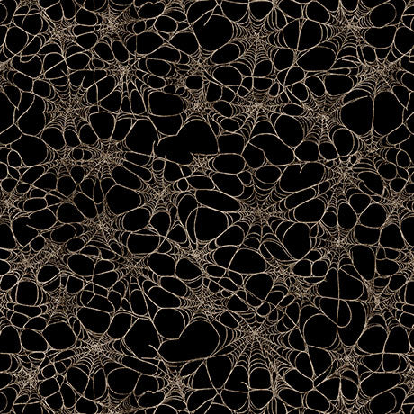 Spiderwebs - Charcoal - Witchy Poo - 2600 31941 J