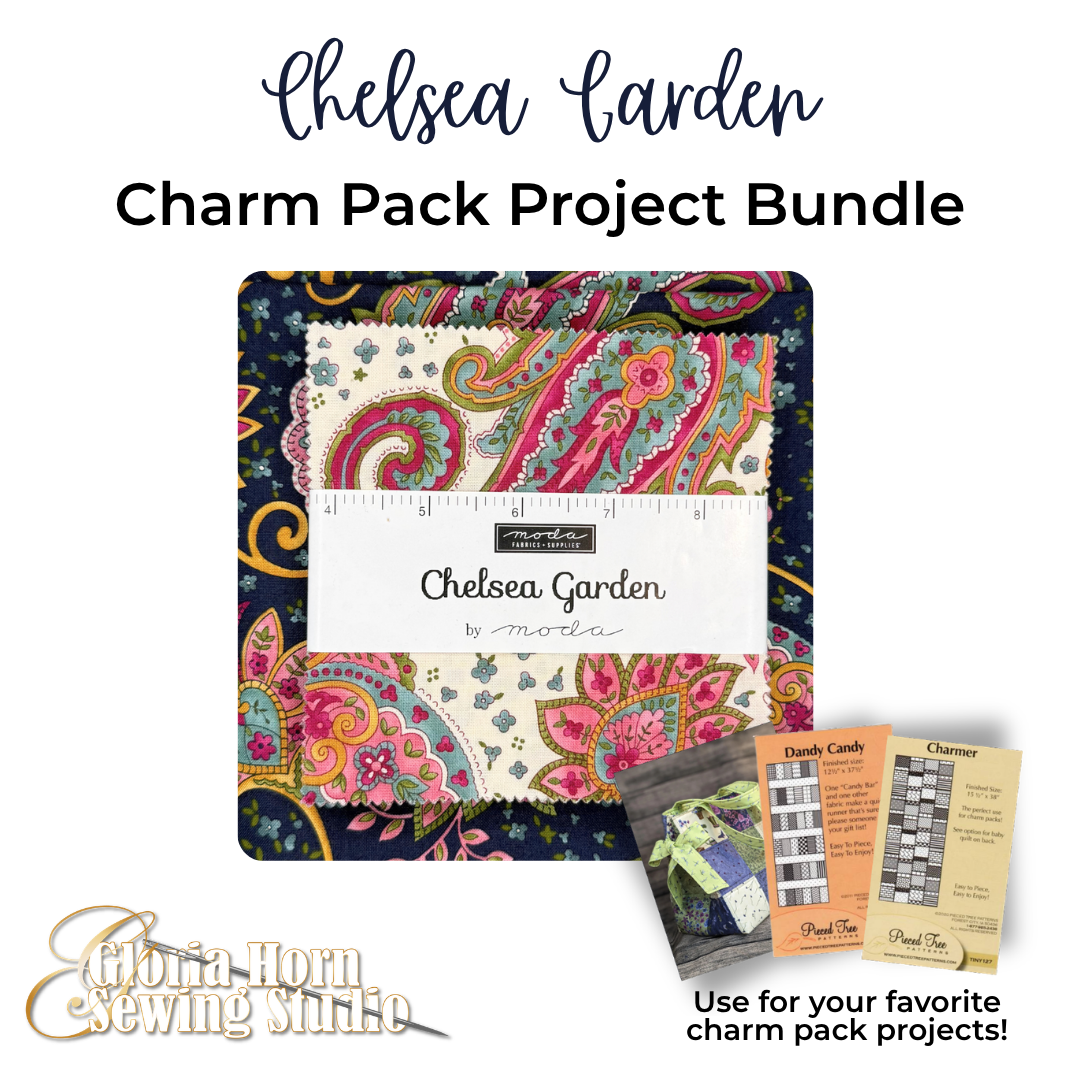 Chelsea Garden — Charm Pack + Fabric Bundle