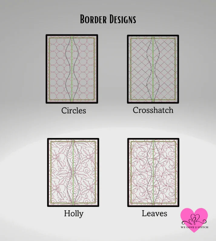 Curvy Edged Placemats and Runners Collection