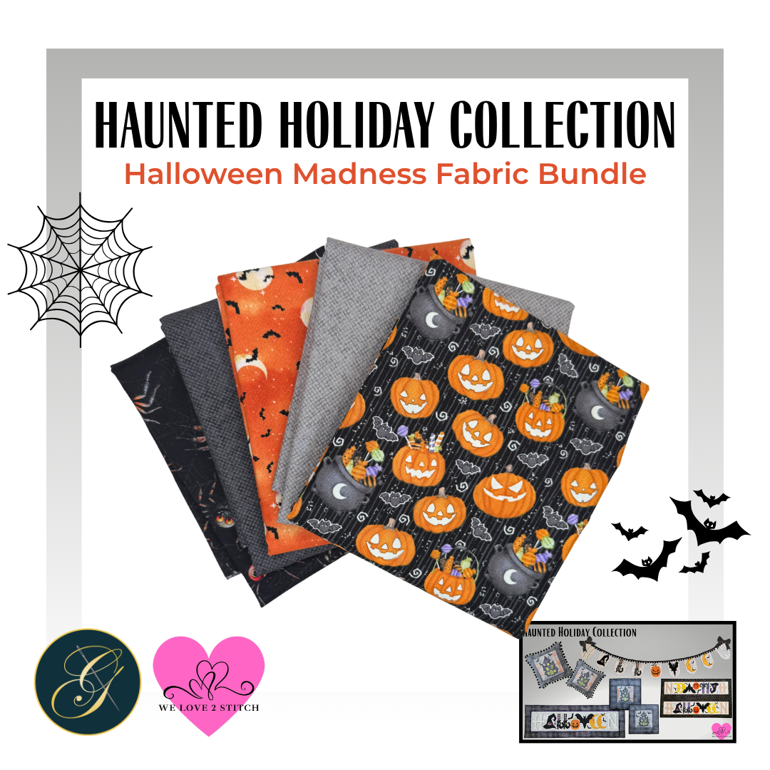 Halloween Madness Half-Yard Bundle - 5 Half-Yards