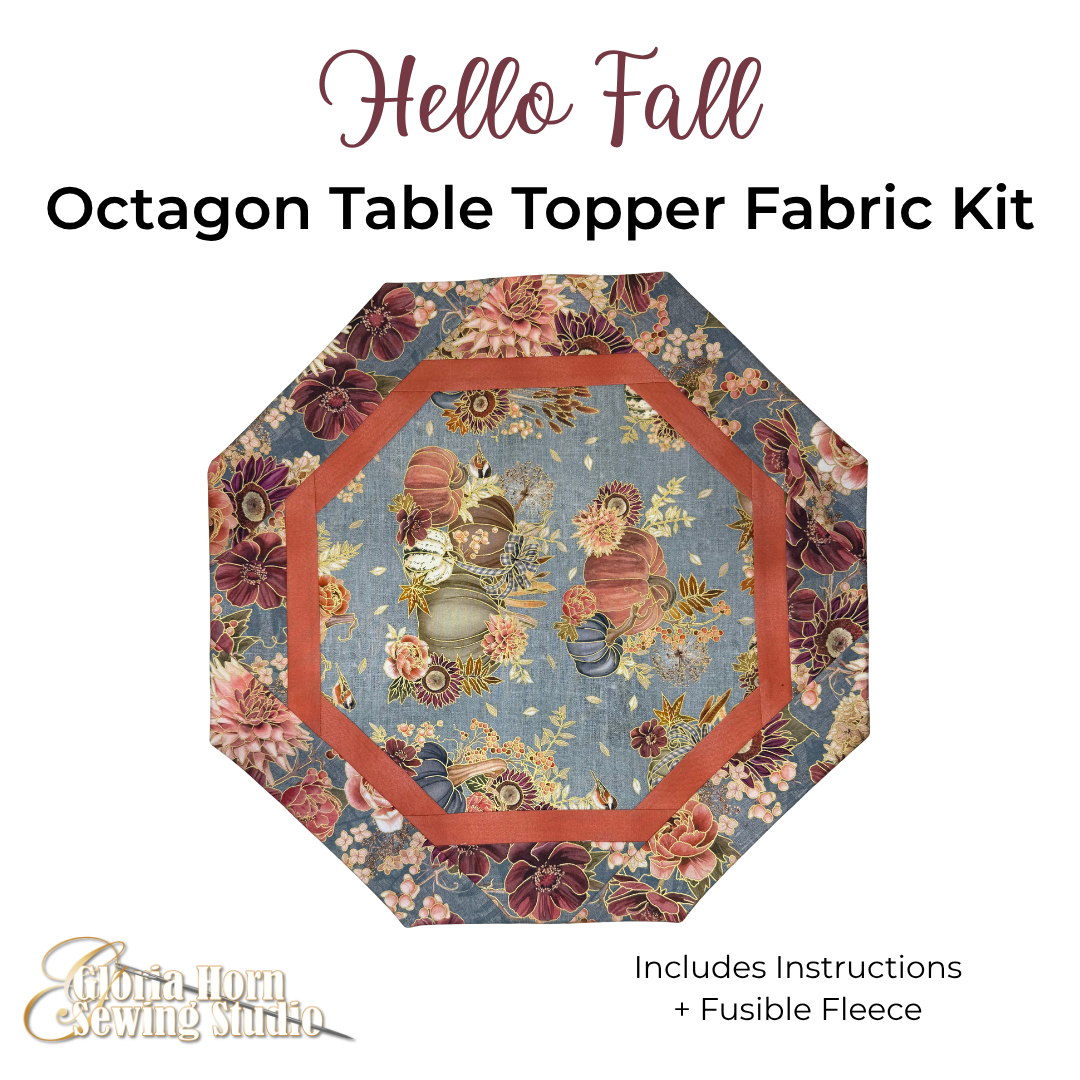 Hello Fall Octagon Fabric Kit