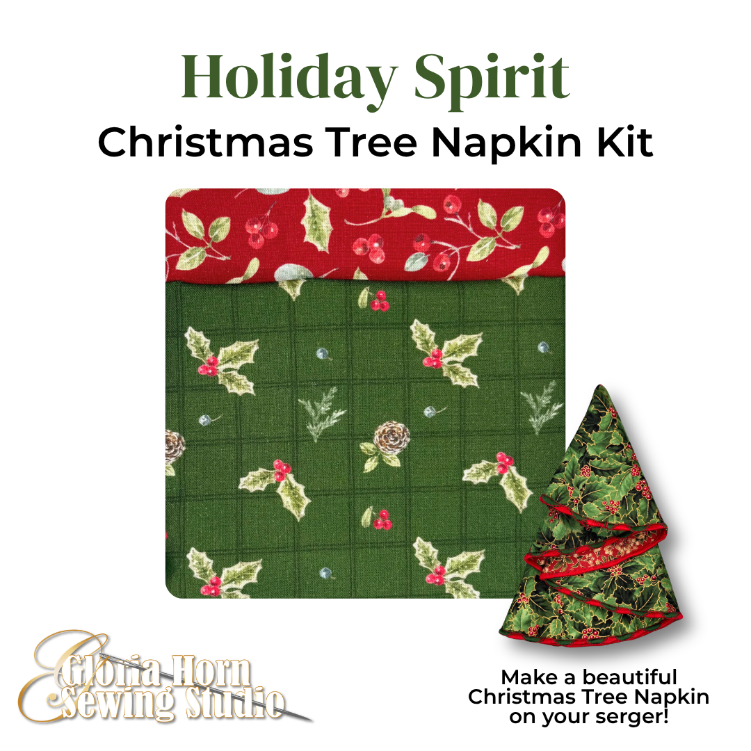 Holiday Spirit — Christmas Tree Napkin Kit