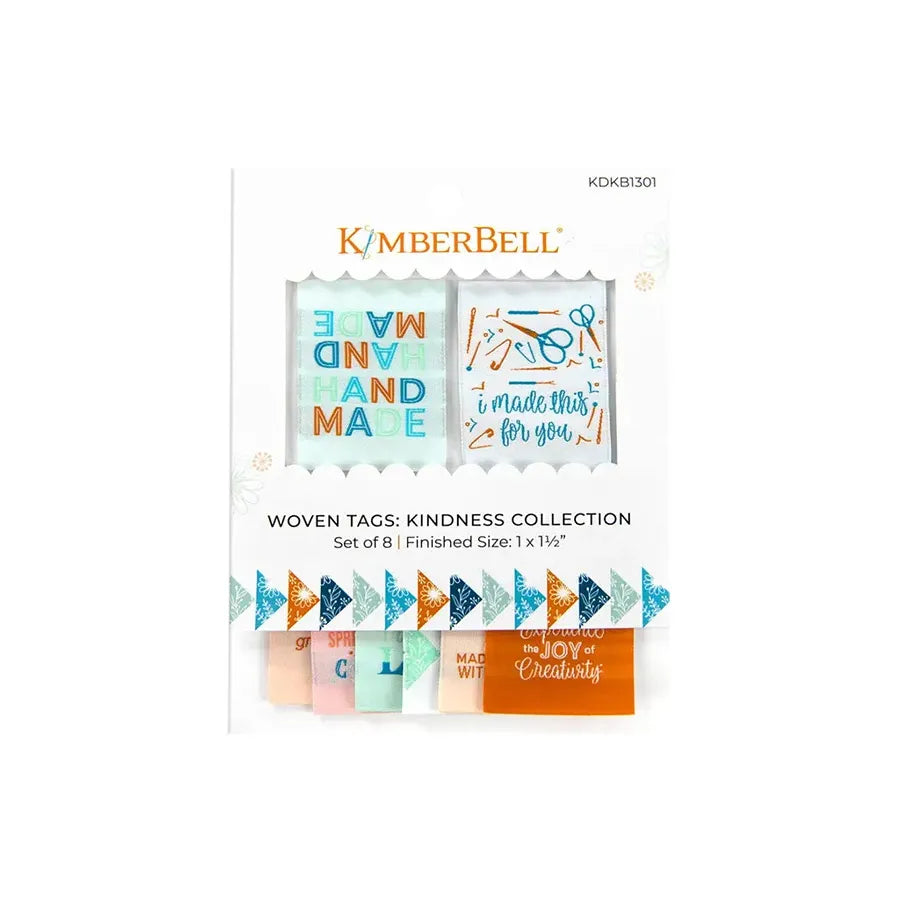 Kimberbell Woven Tags: Kindness Collection