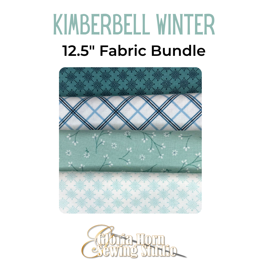 Kimberbell Winter - Fabric Bundle | Four 12.5” x WOF