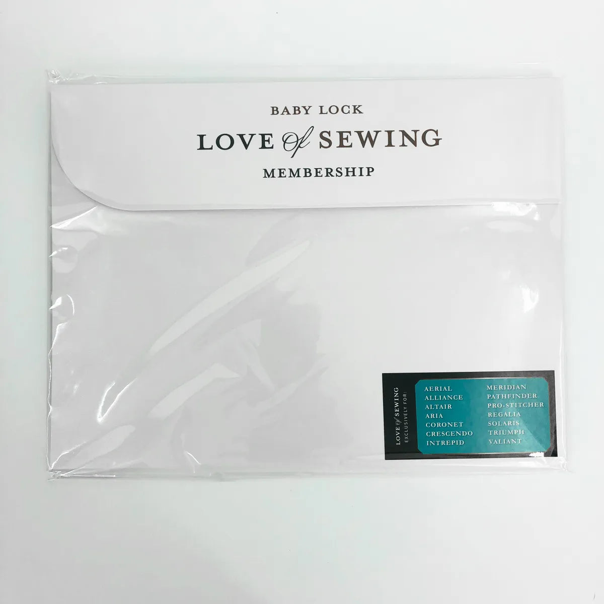 Baby Lock Love of Sewing Membership Level 1