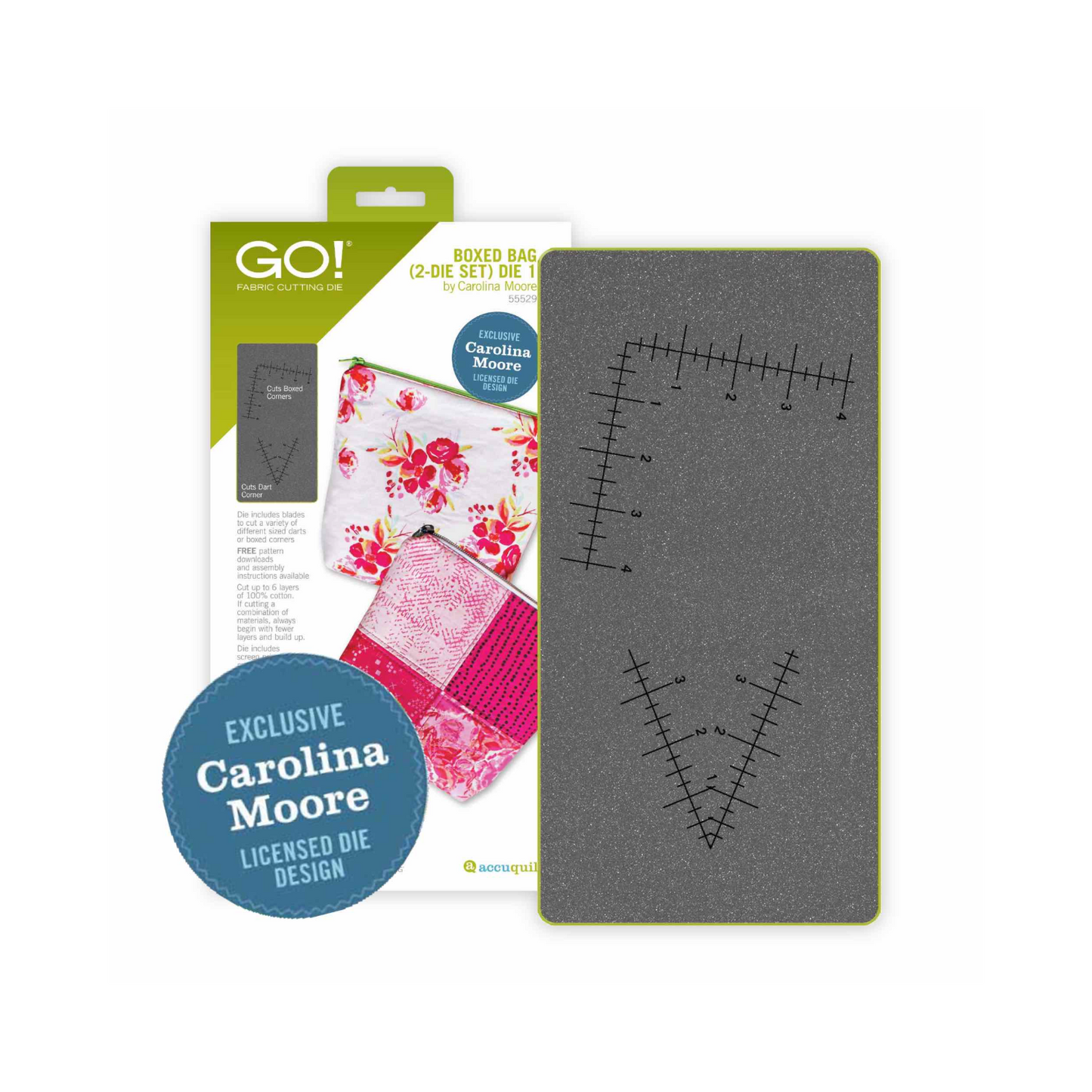 GO! Boxed Bag 2-Die Set by Carolina Moore