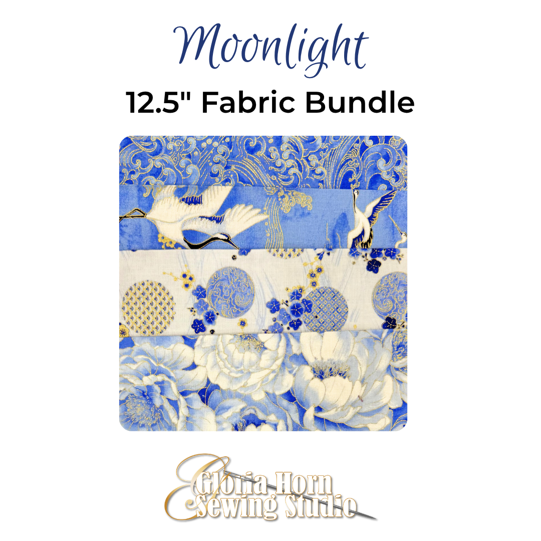 Moonlight - Fabric Bundle | Four 12.5" x WOF