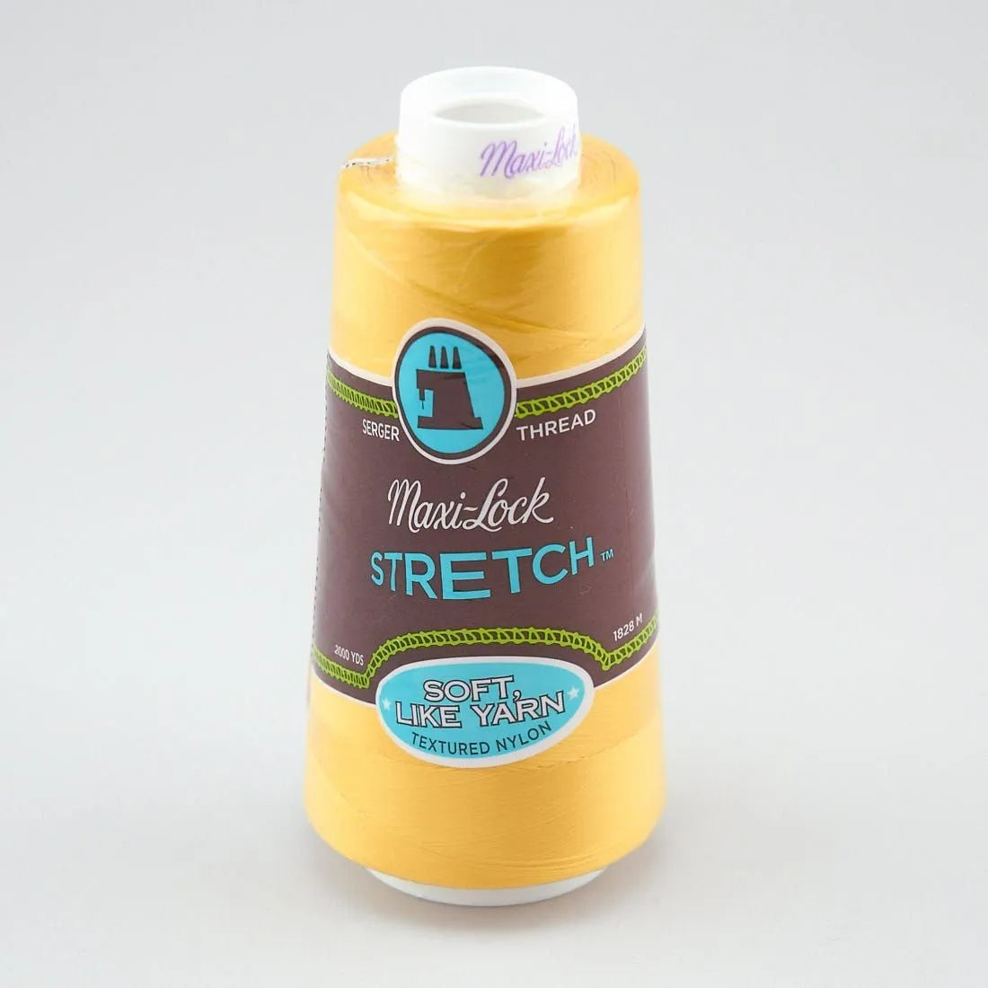Maxi-Lock Stretch 35wt Thread 2000yds - Gold - 32072