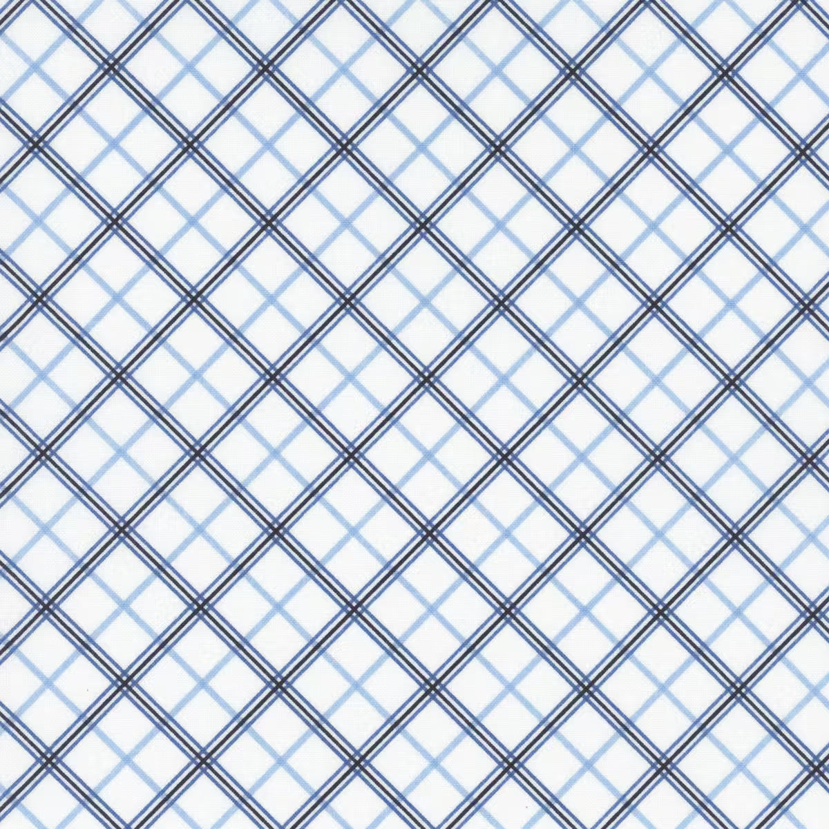 Kimberbell Basics - Blue Plaid - MAS8262-B