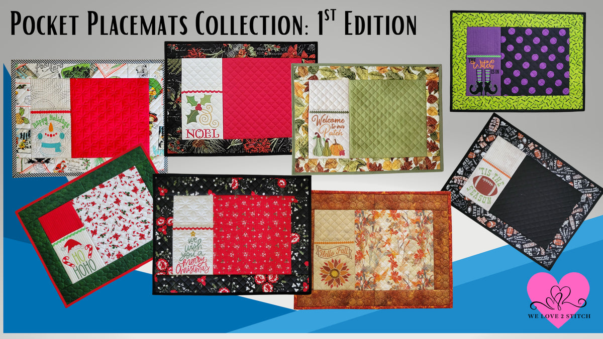 Pocket Placemats Collection: 1st Edition