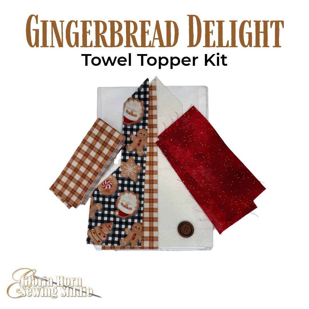Gingerbread Delight - Towel Topper Kit