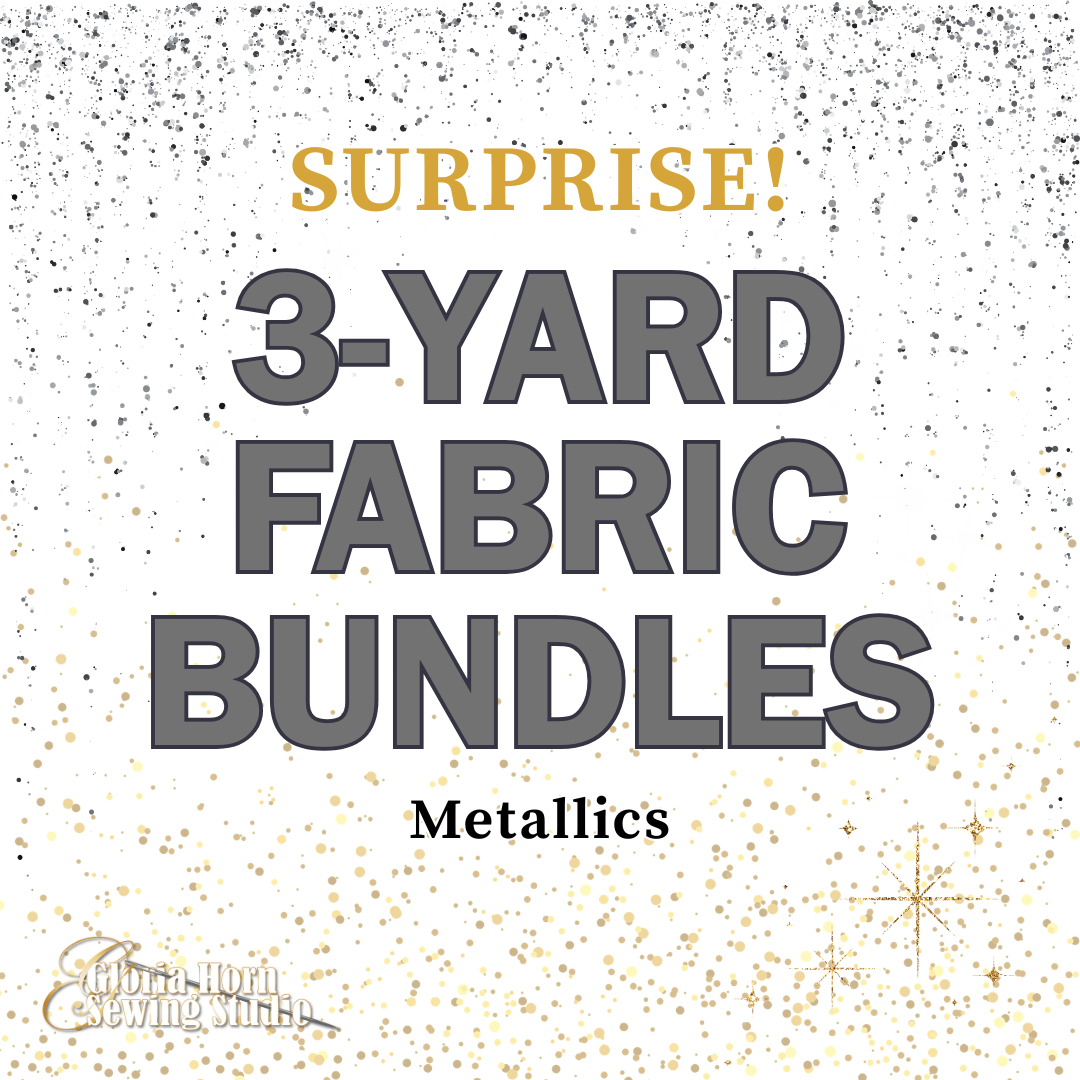 Surprise! Metallic 3-Yard Fabric Bundles