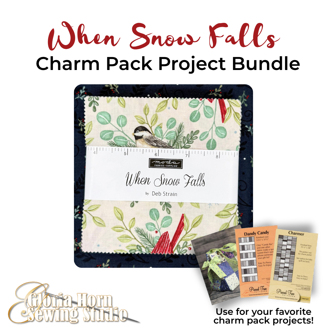 When Snow Falls — Charm Pack + Fabric Bundle