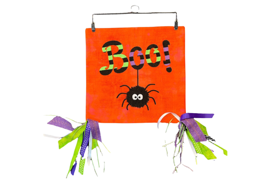 Auto-Digitized Boo Spider Design