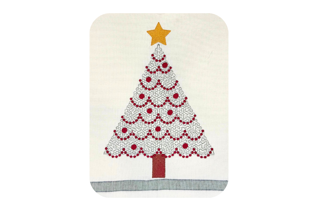 Stippled Christmas Tree
