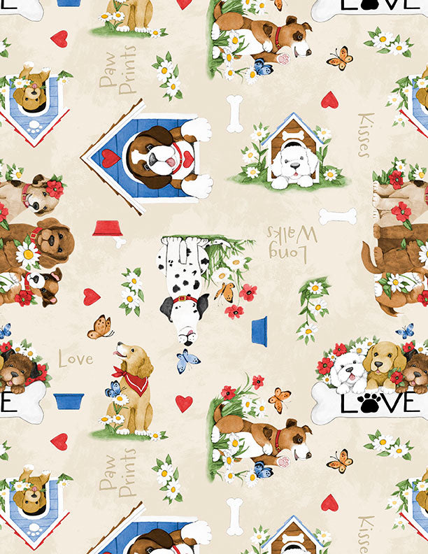 Paws at Play - Packed Puppies Dark Tan - 3023 39919 221