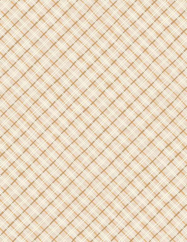 Paws at Play - Plaid Cream - 3023 39923 222