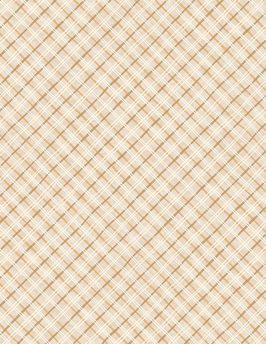 Paws at Play - Plaid Cream - 3023 39923 222