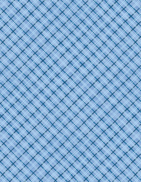 Paws at Play - Plaid Blue - 3023 39923 444