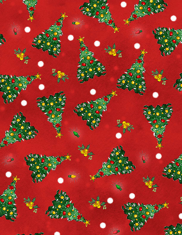 The Jolly North - Tossed Trees Red - 3036 18065 375