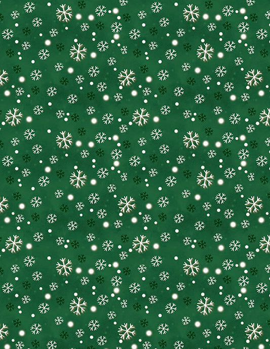 The Jolly North - Snowflakes Green - 3036 18066 717