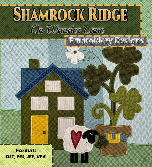 Shamrock Ridge on Wander Lane - Embroidery Design Set