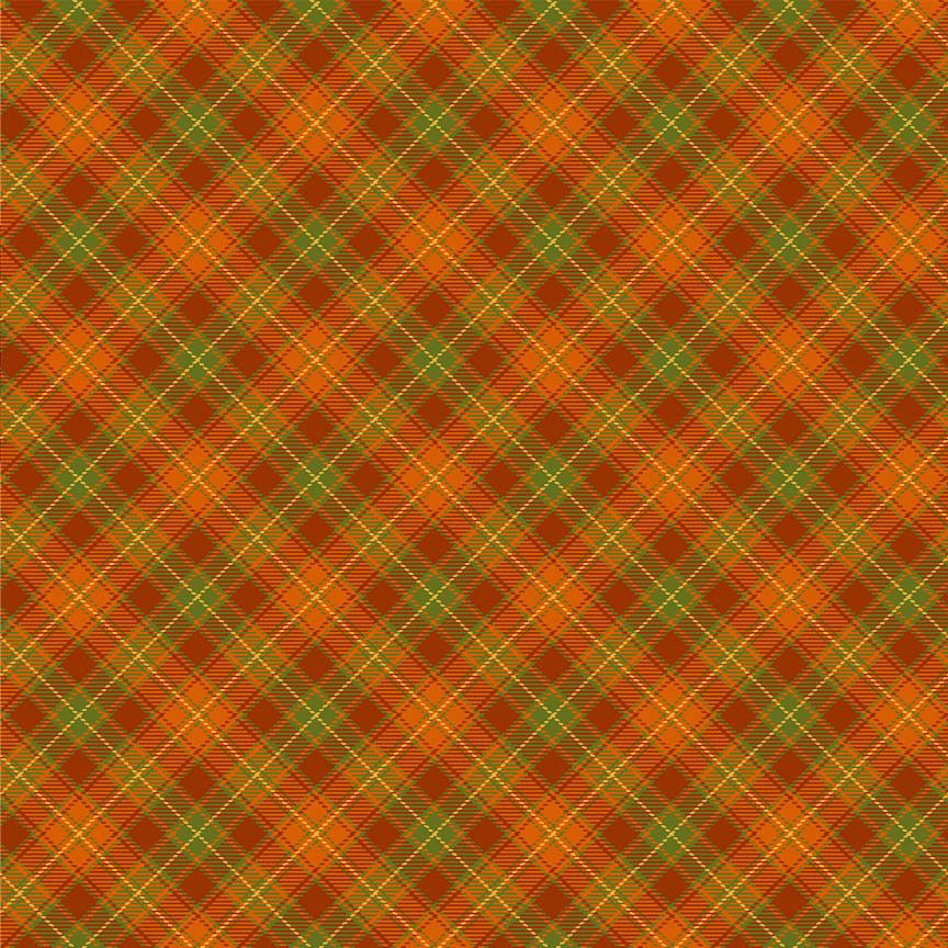 Give Thanks - Bias Tartan Plaid Metallic - PLAID-CM4136  HARVEST
