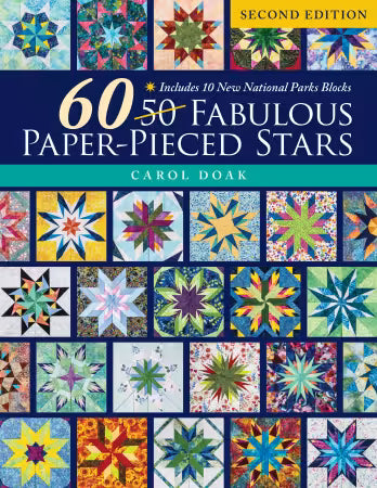 60 Fabulous paper pieced stars