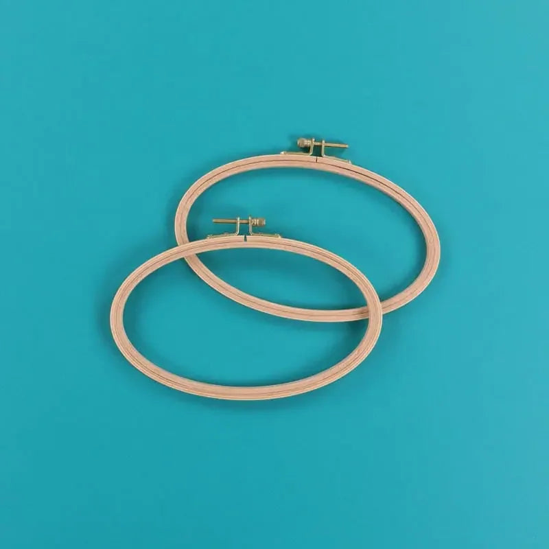 Beechwood Oval Hoops 2-Pack