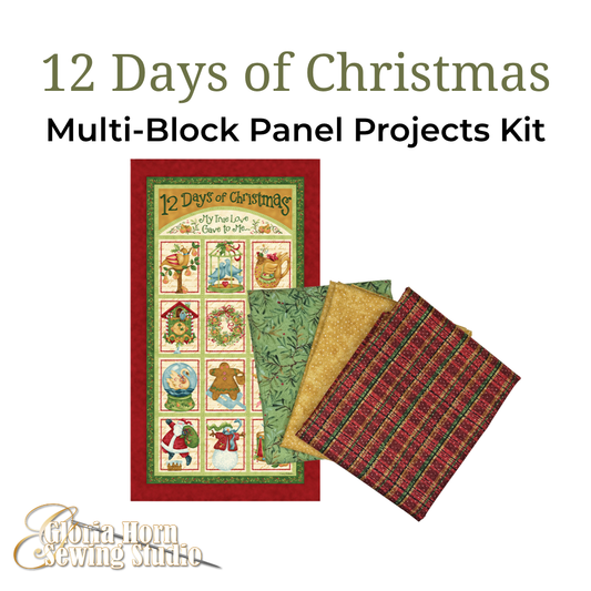 12 Days of Christmas - Multi-Block Panel Projects Kit