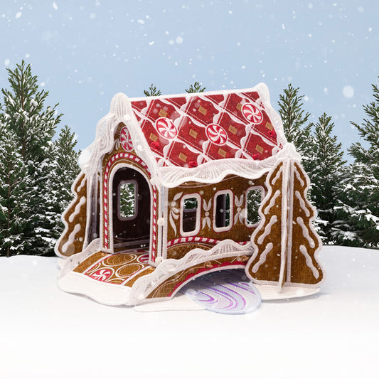 Gingerbread Village Freestanding Bridge