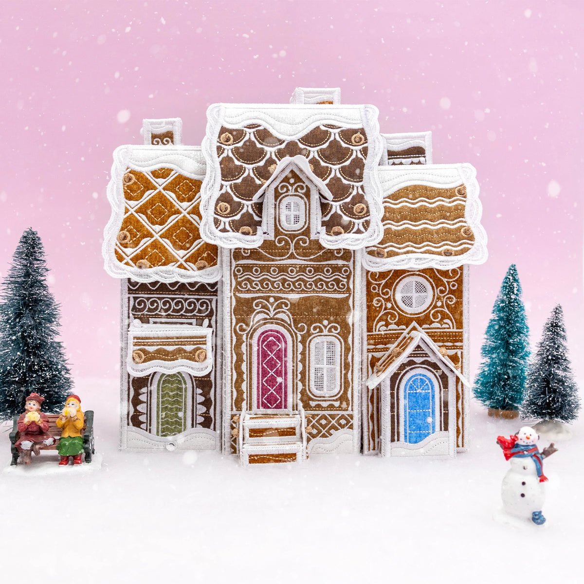 Gingerbread Village Freestanding Row Houses - 13038