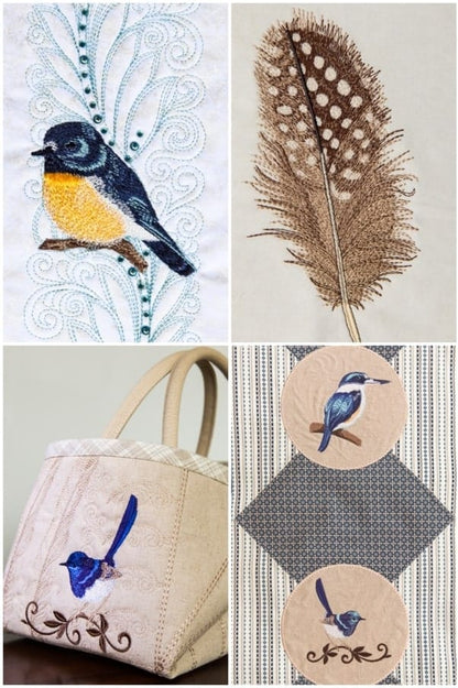 Birds of a Feather - Embroidery Designs