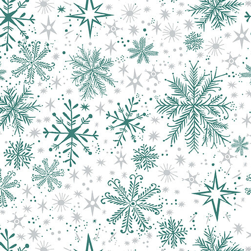Magical Season - Snow Frost White/Teal - 16727P-90-BX
