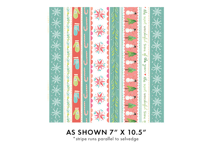 Magical Season - Painterly Stripe Multi - 16728P-99-BX