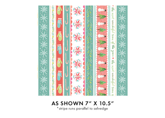 Magical Season - Painterly Stripe Multi - 16728P-99-BX
