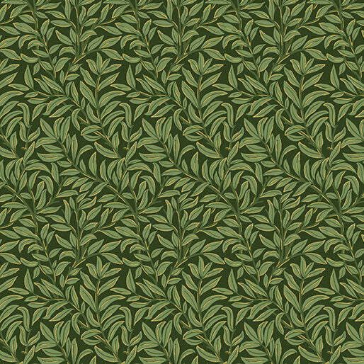 All About Seasons - Breezy Leaves Green - 16856M-44