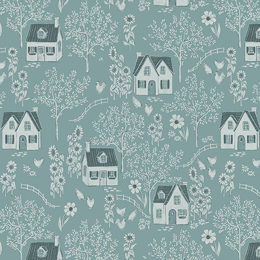 Heirloom Garden - Heirloom Garden Tonal Blue - 16917-54