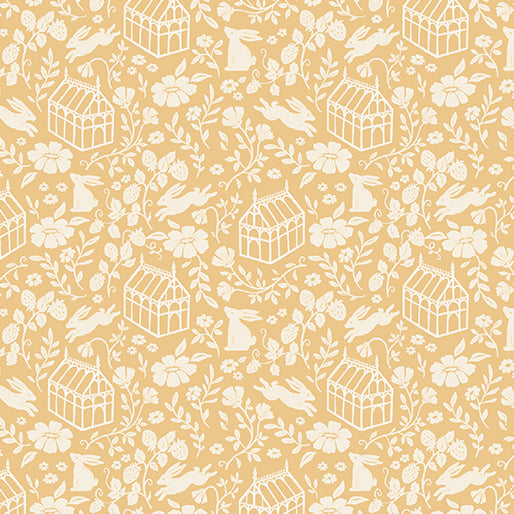 Heirloom Garden - Greenhouse Gables Medium Yellow - 16921-34
