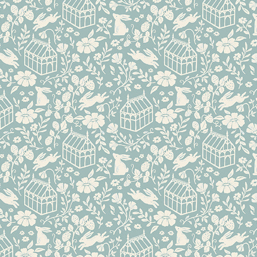 Heirloom Garden - Greenhouse Gables Medium Blue - 16921-54