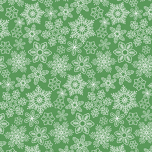 Gingerbread Lane - Snowflakes Mistletoe - 17241-42