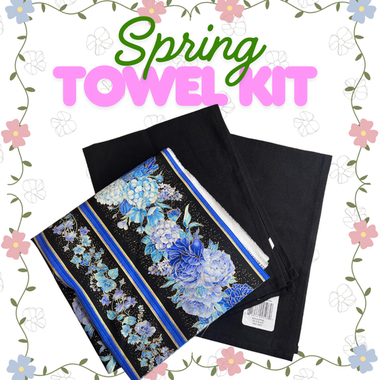 Spring Towel Fabric Kit - Escapade