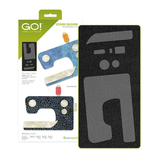 GO! Sewing Machine Die - Accuquilt