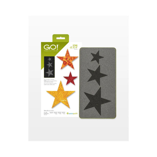 GO! Star - 2", 3", 4" Die - Accuquilt