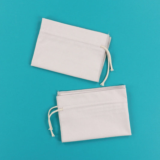 Grey Cinch Sack Blank